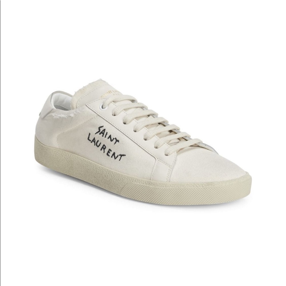 Saint Laurent canvas sneakers